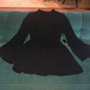 Lulus black mini dress